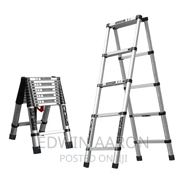 Aluminum Telescopic Extension Ladder 5.1ft
