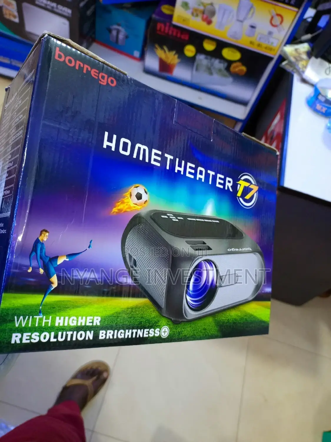 Projector T7 Led Source Projector Projector