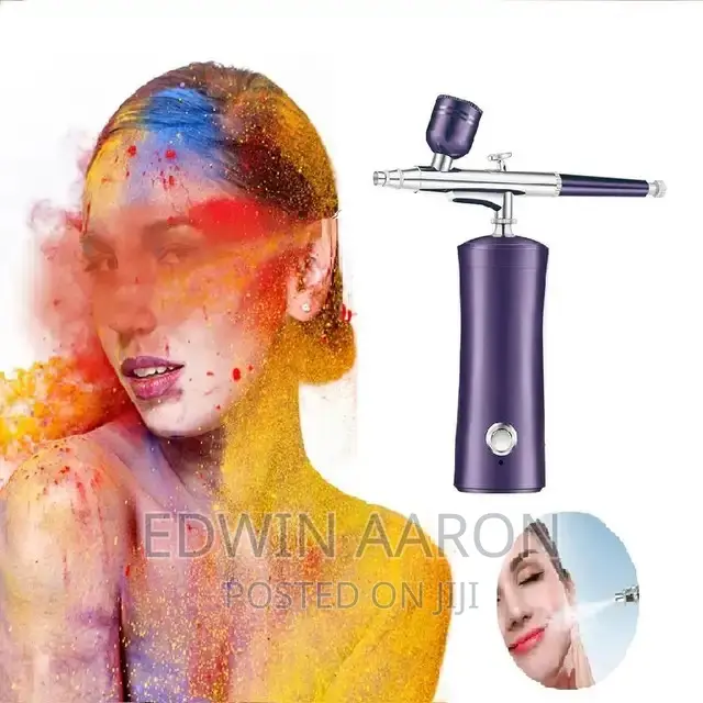 Portable Rechargeable Airbrush With Compressor Gun