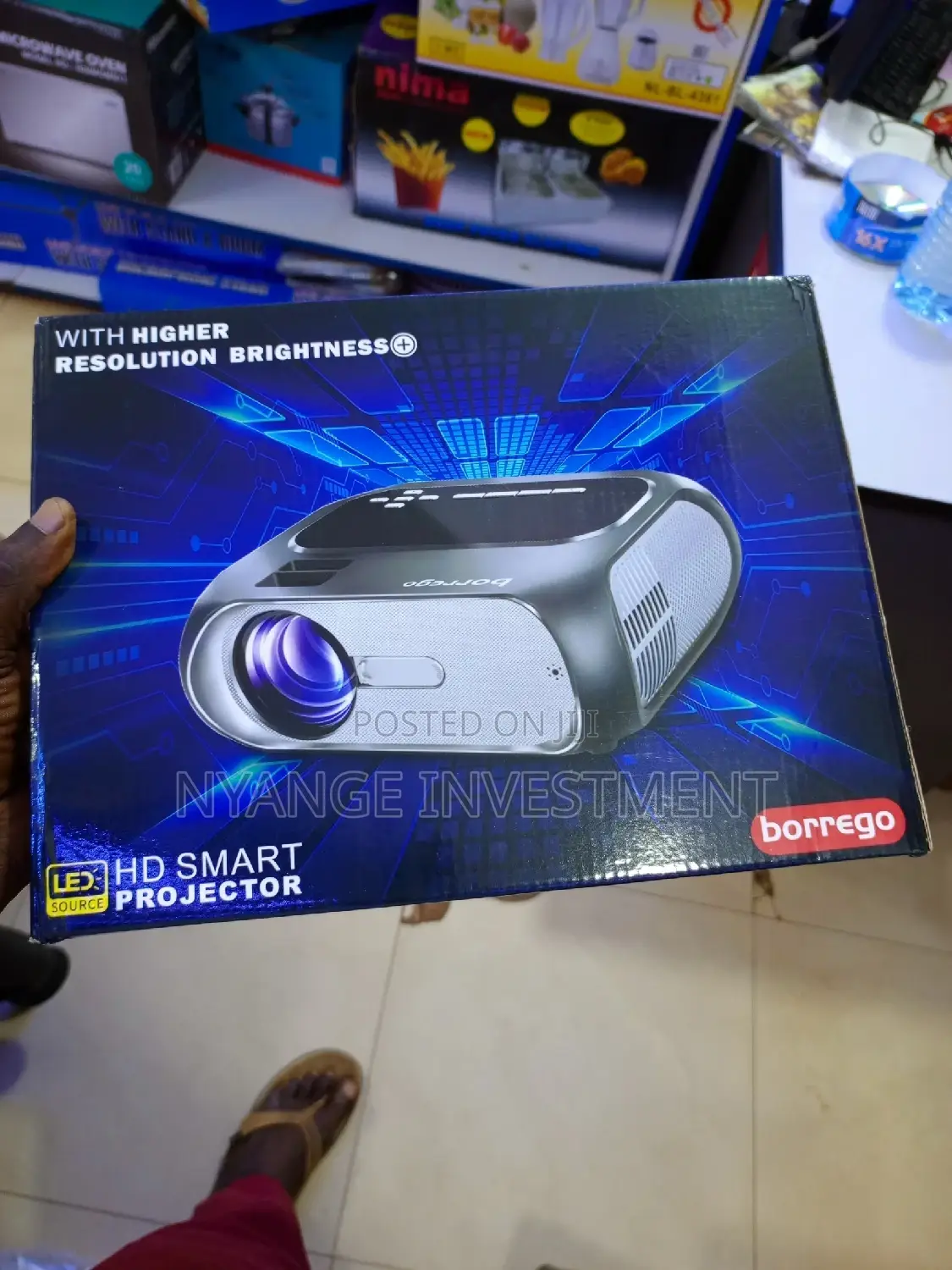 Borego T7 Projector Led Projector
