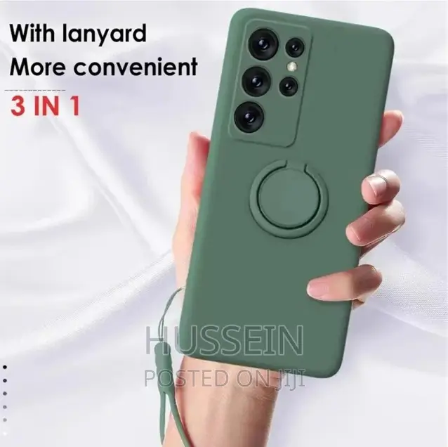 Liquid Silicone Magnetic Holder Case for Samsung Galaxy S24