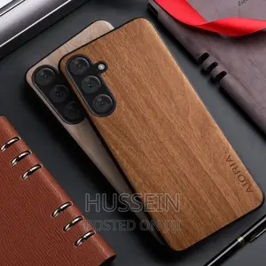 Case for Samsung Galaxy S24 Plus S23 Ultra FE 5G Bamboo Wood