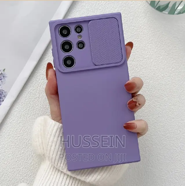 Luxury Slide Window Camera Protection Case for Samsung Galax