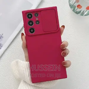 Luxury Slide Window Camera Protection Case for Samsung Galax