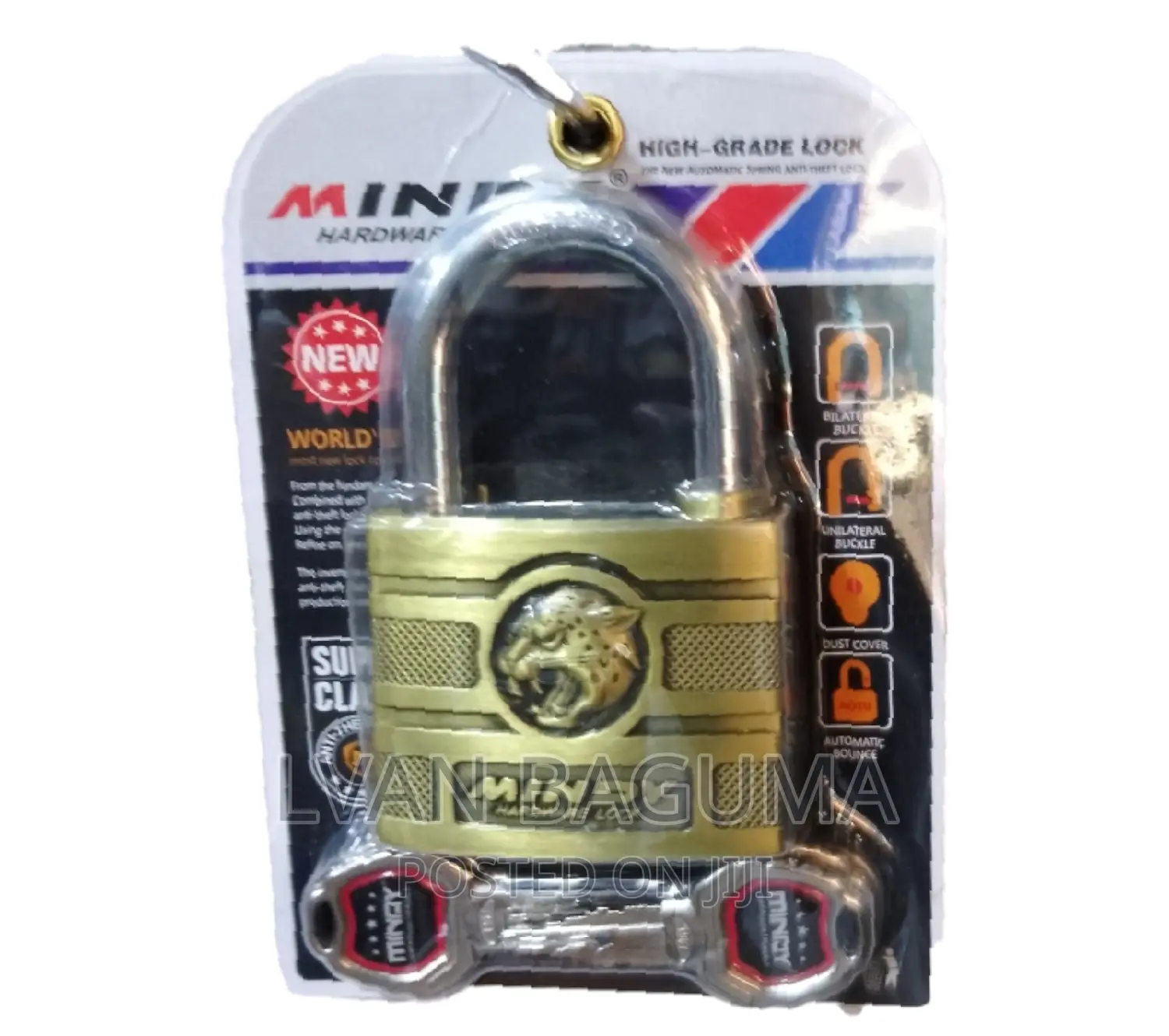Mindy Hardware Padlock Lock - High Grade Lock