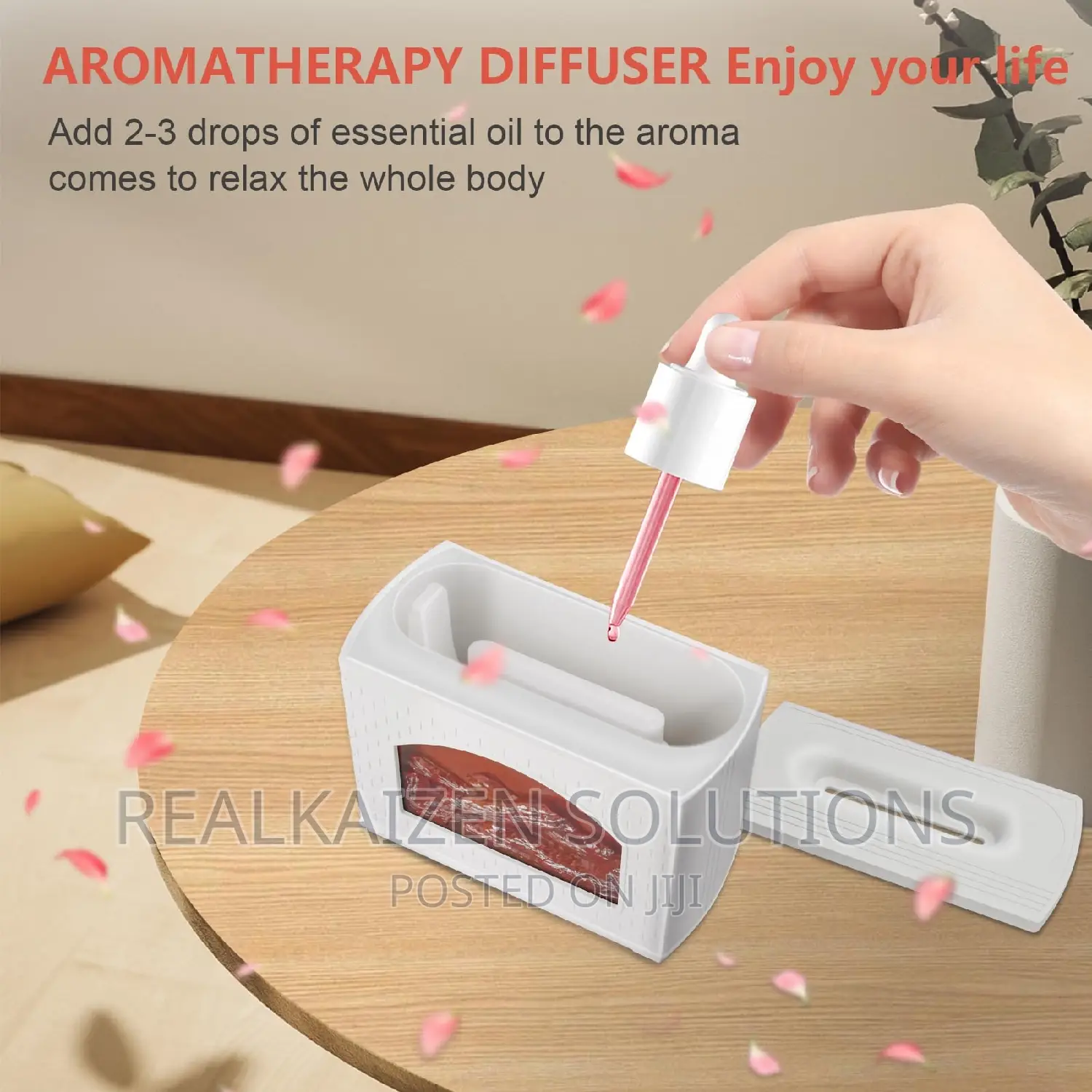 Aromatherapy Flame Humidifier |Diffuser Room Decor Fragrance