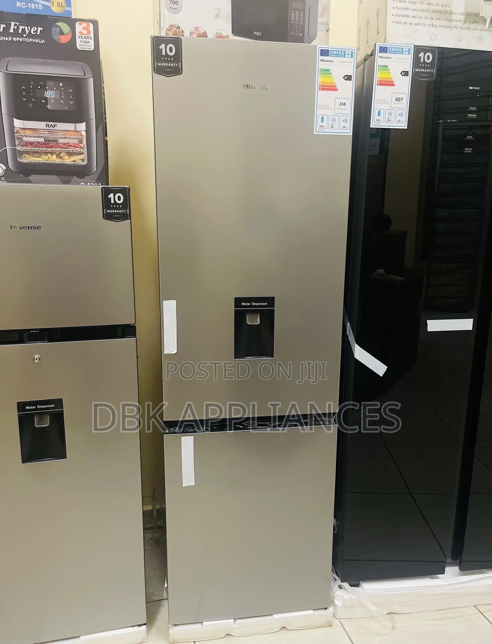 Hisense 341l Refrigerator With a Dispenser Original