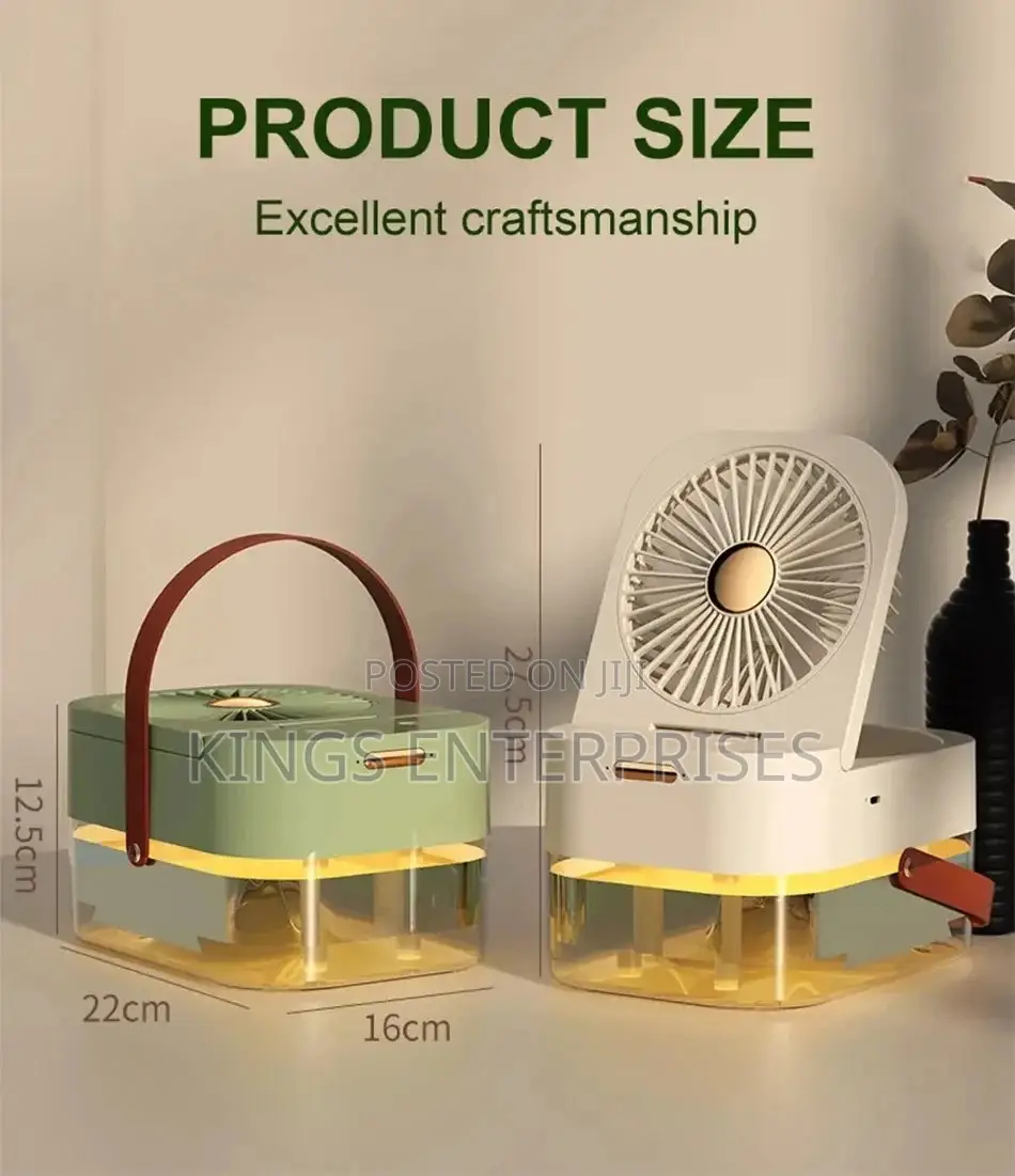 Fan With Humidifier