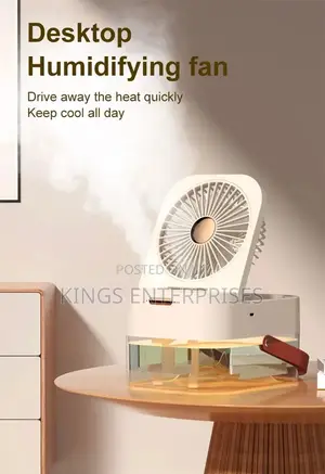 Fan With Humidifier