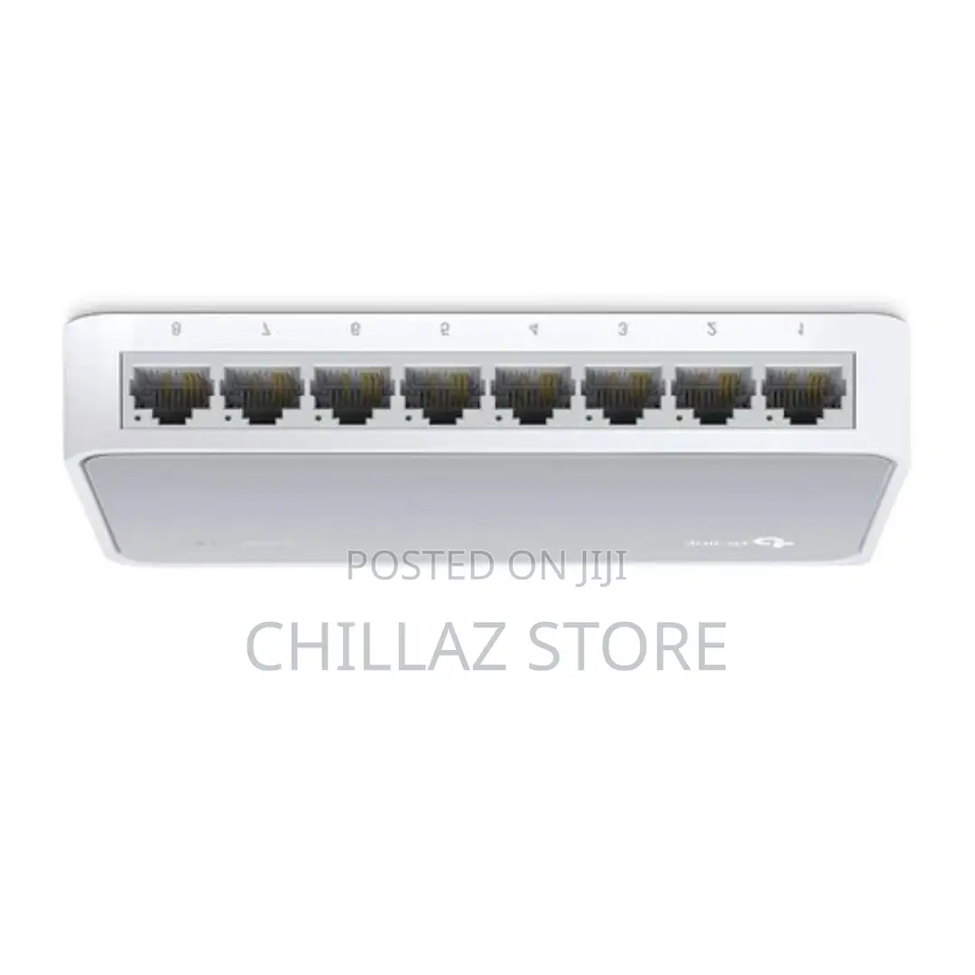 TP Link Tp-Link TL-SF1008D Fast Ethernet Switch/Hub – 8 Port