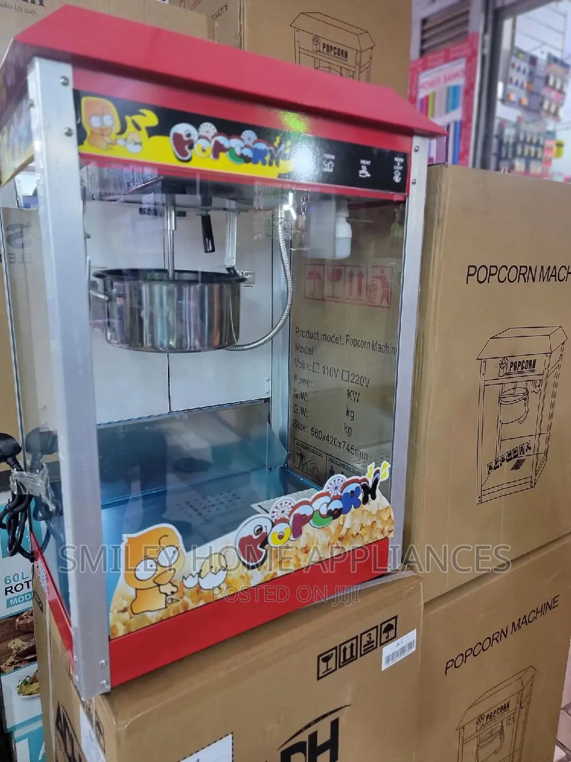 Electric Popcorn Machine