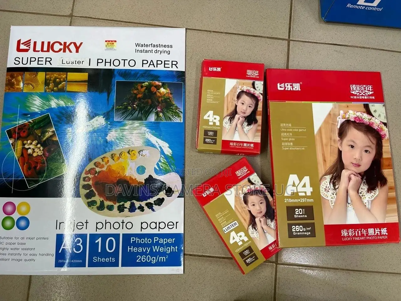 Photo Papers A4, 4x6 and A3
