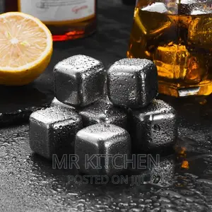 Metallic Ice Cubes