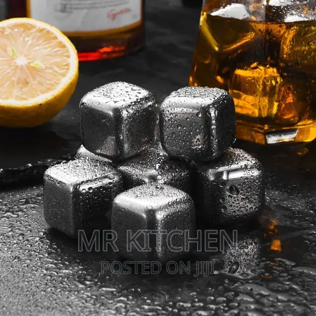 Metallic Ice Cubes