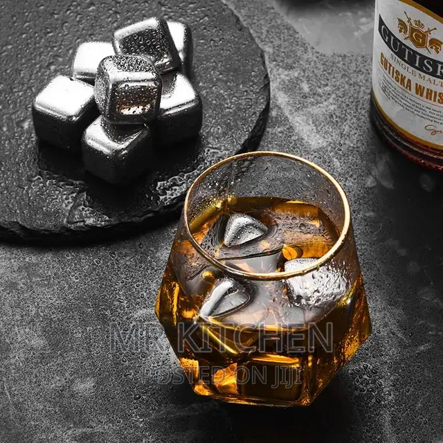 Metallic Ice Cubes