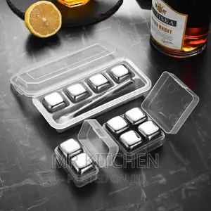 Metallic Ice Cubes