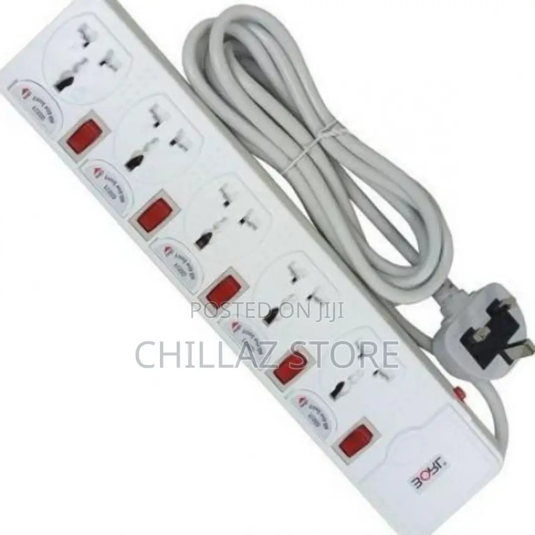 Borl 5 Way Borl Heavy Duty Premium Extension Socket