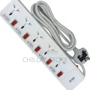 Borl 5 Way Borl Heavy Duty Premium Extension Socket