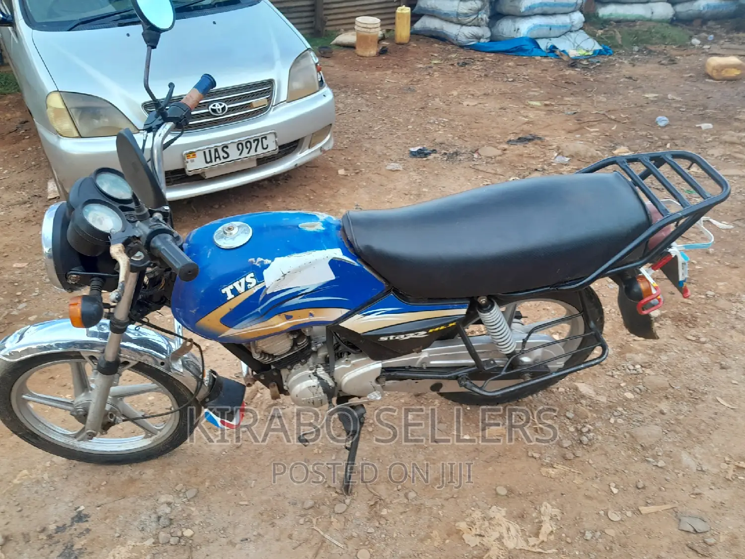 TVS XL 100 2019 Blue