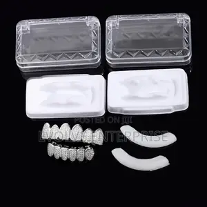Hip Hop Gold Silver Color Teeth Grillz Men Women