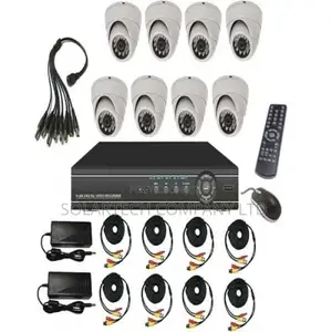 8 Channel CCTV Camera Kit Full HD