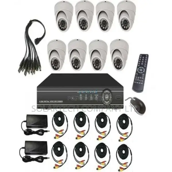 8 Channel CCTV Camera Kit Full HD