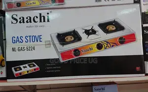 Saachi 3 Burner Stainless Steel Gas Stove