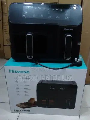 8.6 Litres Hisense Dual Double Air Fryer