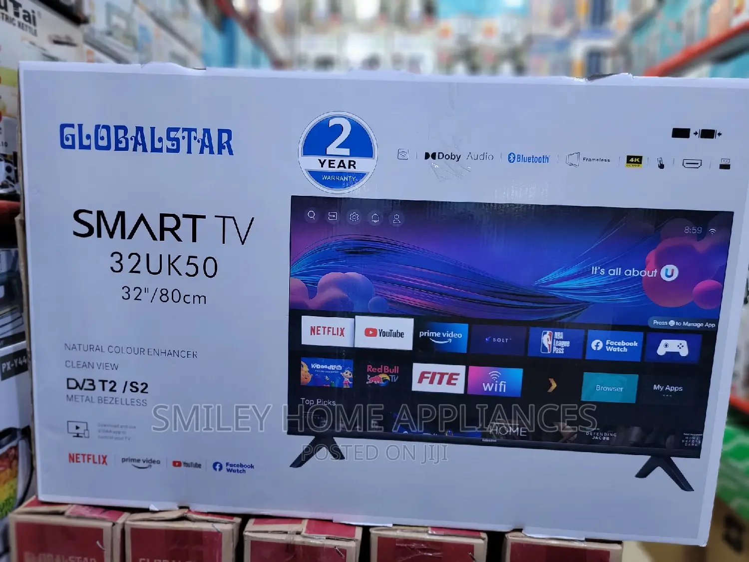 Brand New 32inches Globalstar Smart Tv