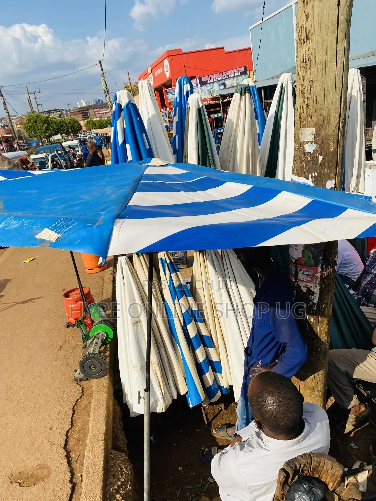 Strong Steel Sun Umbrellas