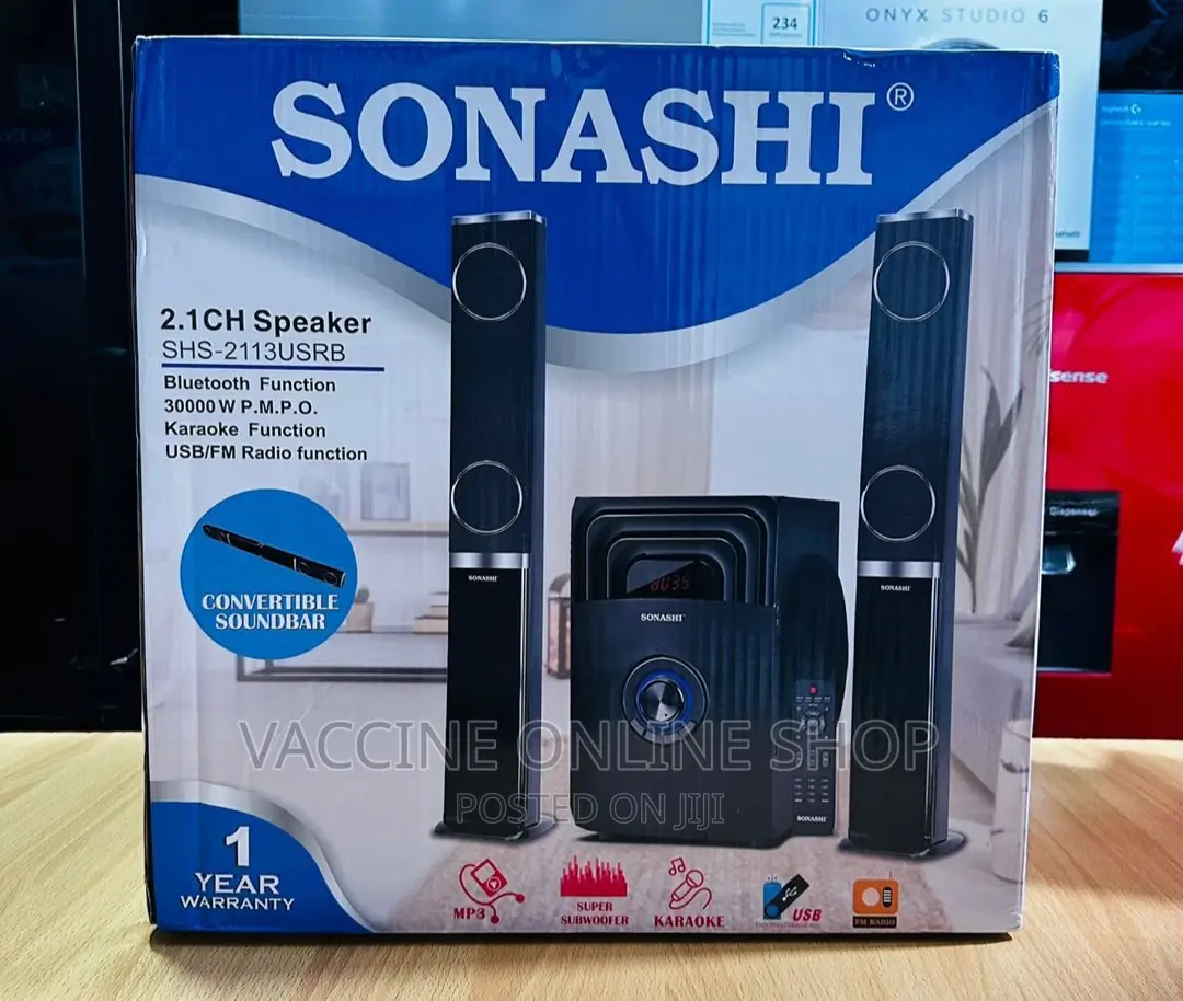 Sonash Sound System 2.1ch Speaker/Sonash Sound System