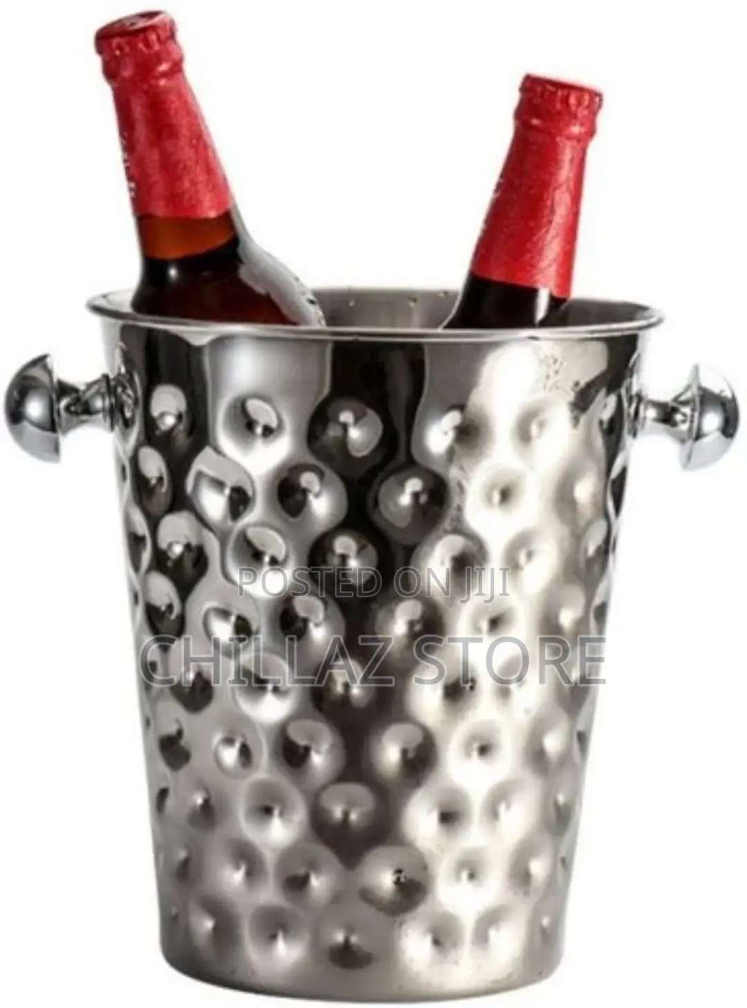 5 Litre Stainless Steel Champagne, Wine Ice Bucket – Silver