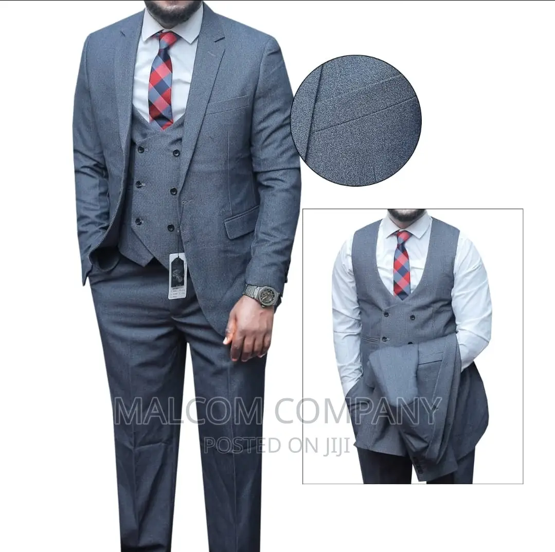 Italian Men Gray Suits( High Quality)