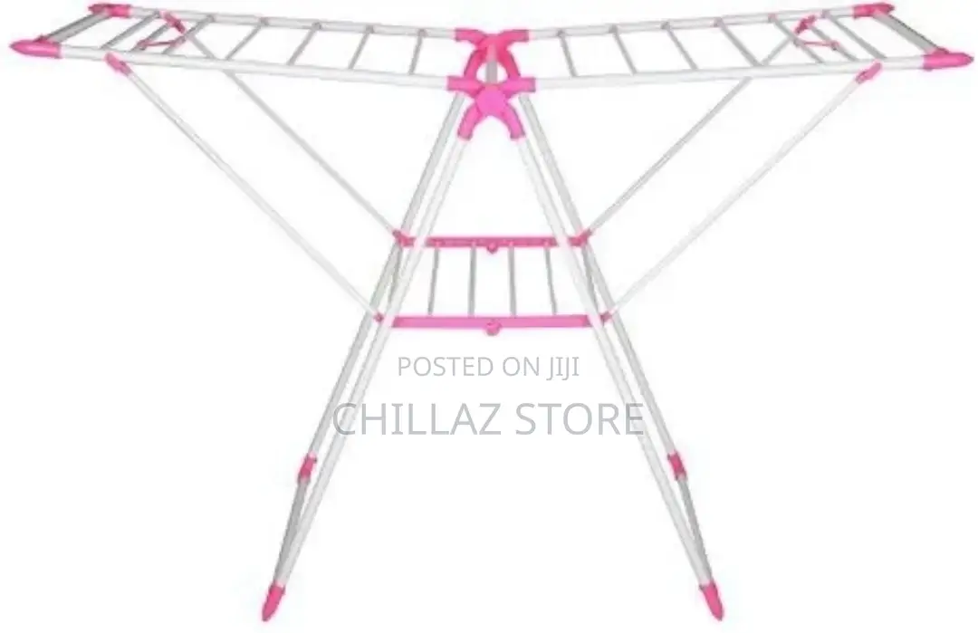 Foldable Drying Clothes Hanger Rack –
