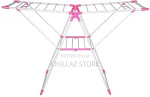 Foldable Drying Clothes Hanger Rack –