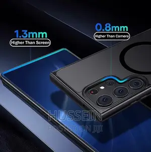Magnetic Luxury Matte Phone Case for Samsung Galaxy S24 Ultr