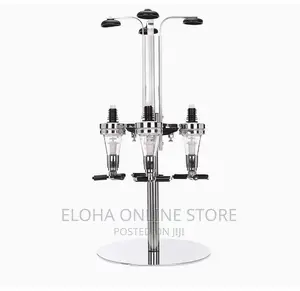 Rotating 4 Bar Bottle Drink Stand