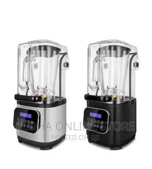 Heavy Duty Blender and Food Processor With Sound Proof