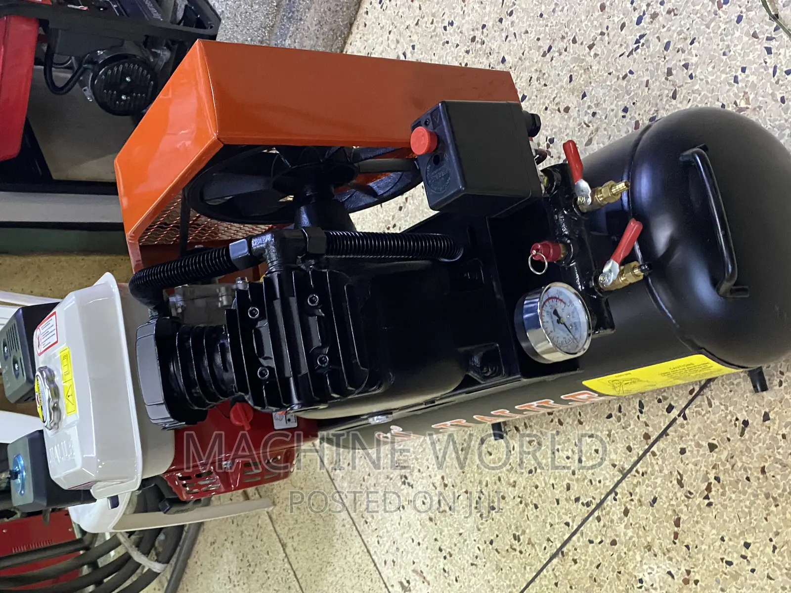 Jialile 50 Liters Double Piston Air Compressor Gasoline