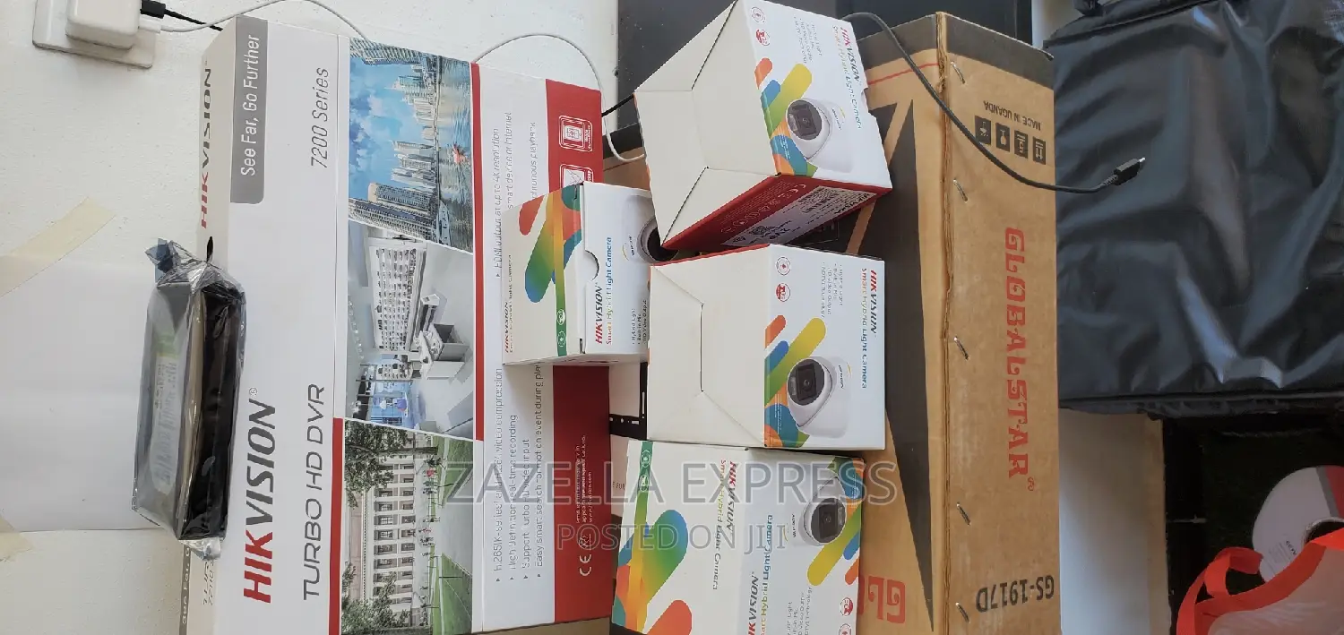 4 Channel Full Set Color Camera Without Screen