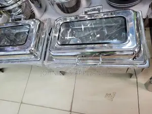 Multifunctional Food Warmer Free Standing With Glass Mirror