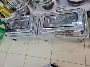 Multifunctional Food Warmer Free Standing With Glass Mirror