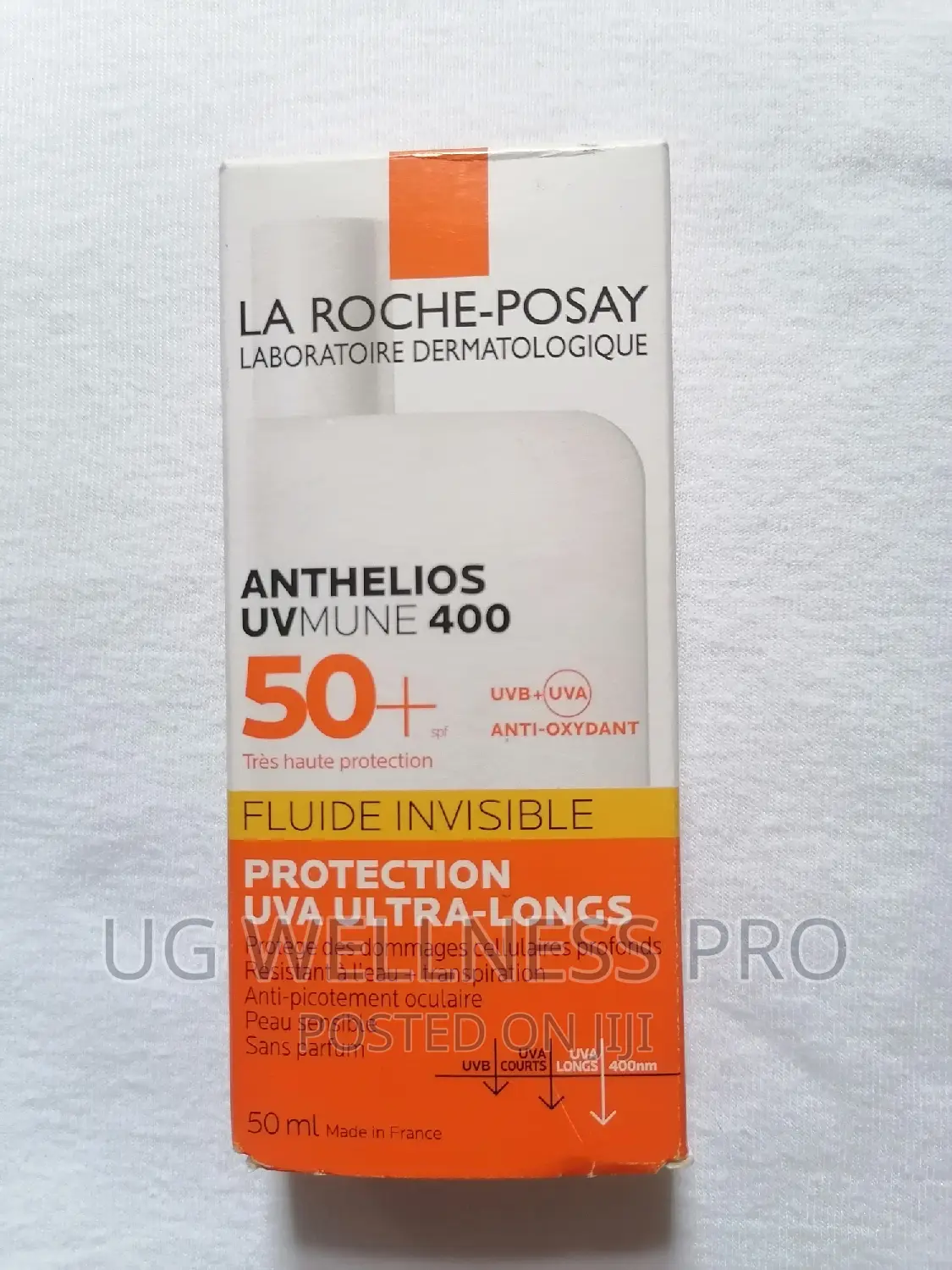 Anthelios Ultra-Light Invisible Fluid Sun Cream SPF50 50ml