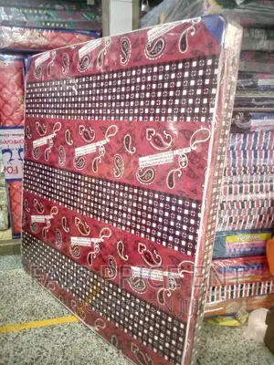 Rosefoam Mattress.5x6x6inches.Sealed Cover.( Red)