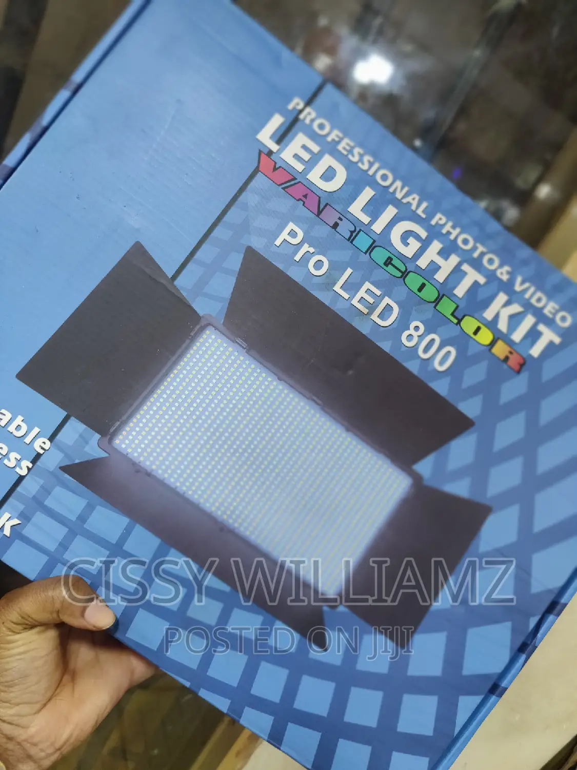 Rechargeable Video LED Light Kit/Varicolor Pro Led 800