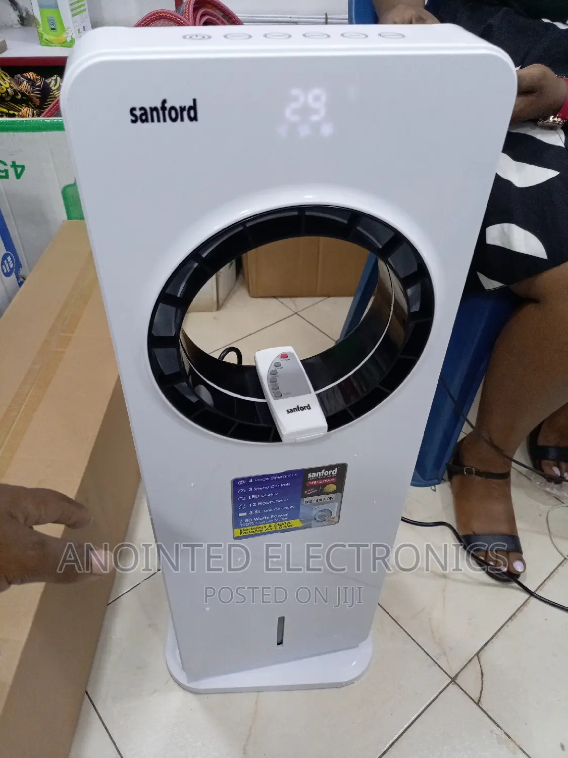 Air Cooler Sanford 3.5L With a Remoremote