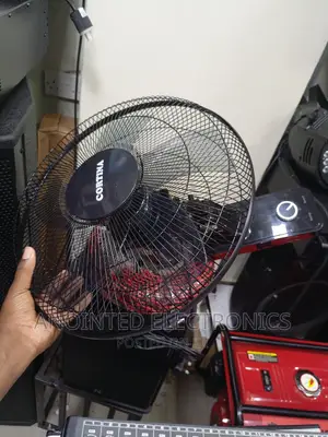 Wall Fans Available Cortina Black