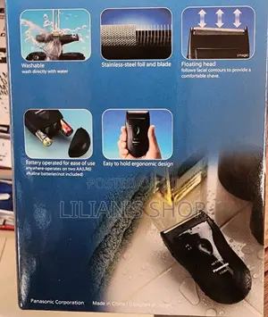 Panasonic Compact Travel Electric Shaver