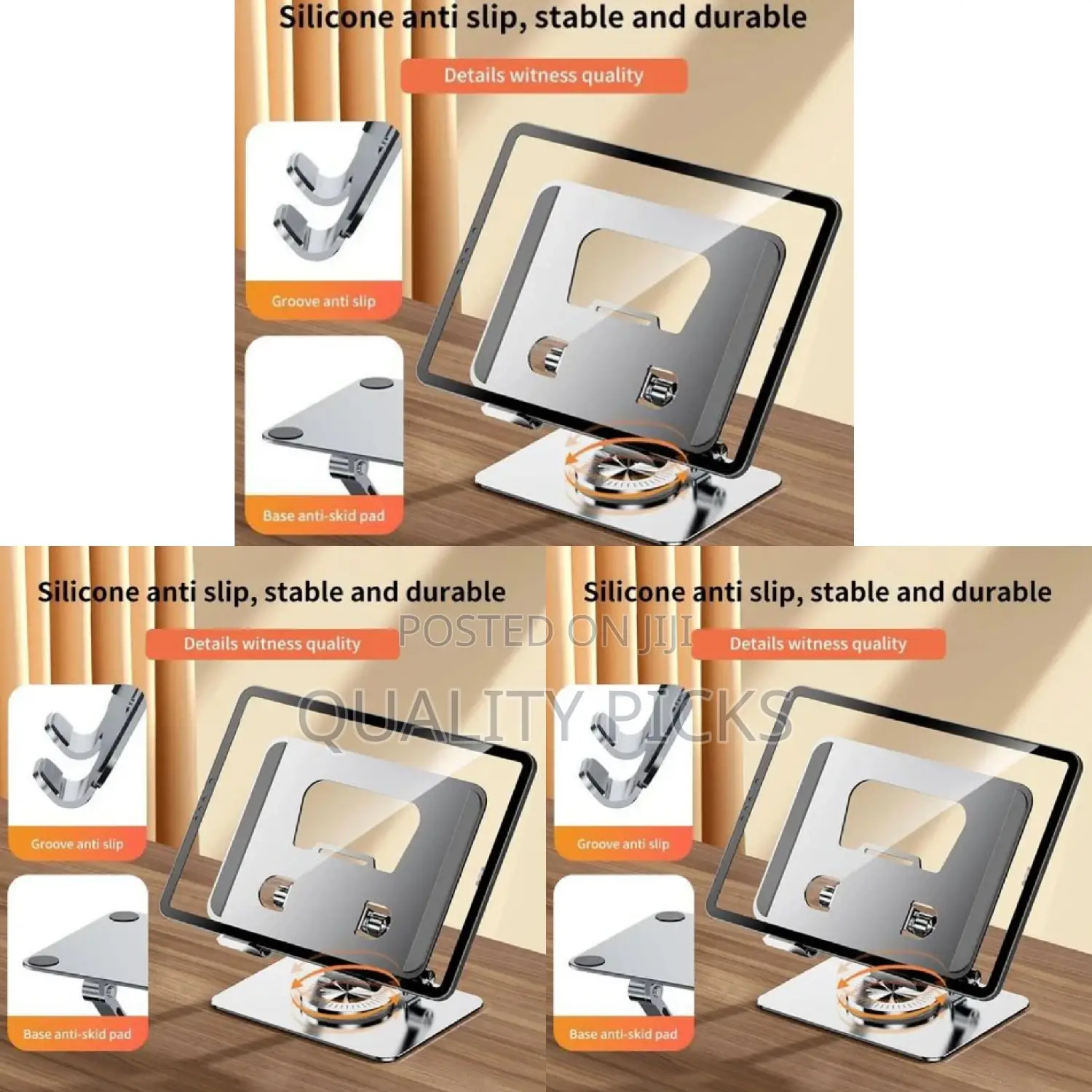 Aluminum Portable Tablet Holder