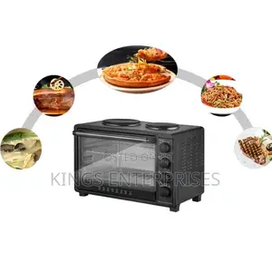 Electric Household and Commercial Oven With Burners